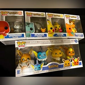 Funko pop Pokemon 8 pcs lot